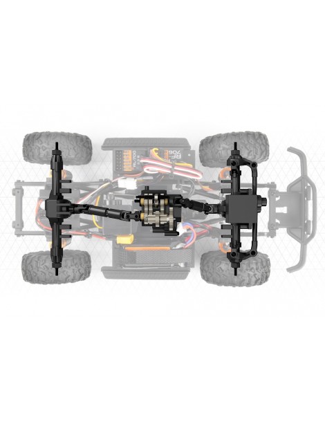 RC modelis Venture18 Toyota Hilux SR5 1:18 RTR mėlynas HPI Racing – CyborgShop