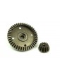 Diferencialų bevel krumpliaračių komplektas 43T/12T M1.25 Maverick Quantum2 RC dalys – CyborgShop