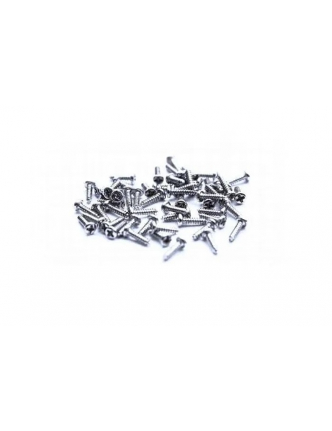 M1×3 mm sidabro spalvos mikro varžtai SRC Sideways RC – CyborgShop