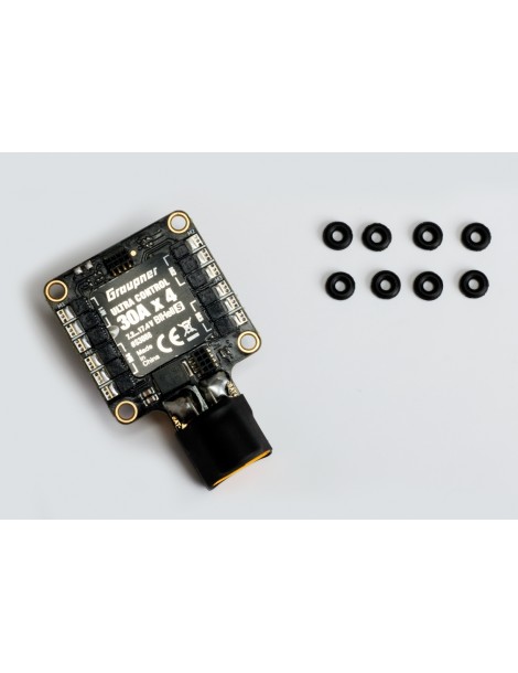 RC dalys greičio reguliatorius 4in1 ULTRA CONTROL 30A 2–4S BLHeli-S GRS3088 – CyborgShop