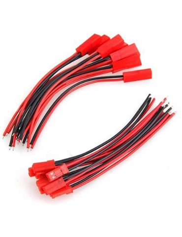 JST Plug Battery ESC Male & Female Wire 2 Pin Jungtis