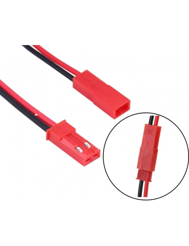 JST Plug Battery ESC Male & Female Wire 2 Pin Jungtis