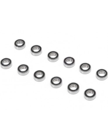 Axial 3x6x2mm, Ball Bearing, Sealed (12)