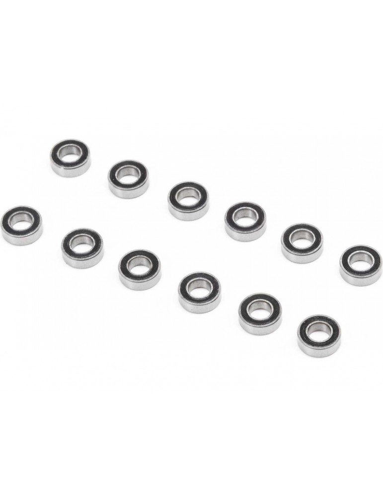 Axial 3x6x2mm, Ball Bearing, Sealed (12)