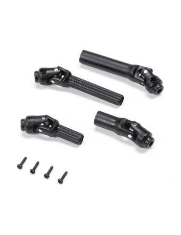 Axial Driveshafts, Front/Rear: SCX30