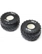 Losi BKT 2.6" Monster Truck Tire w/Insert, Soft (2): LMT 2.0
