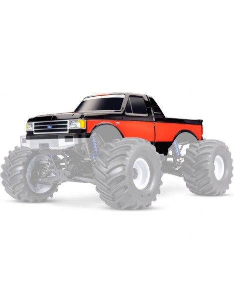 Traxxas Body, X-Monster Ford F-150 (black) (fits X-Monster)