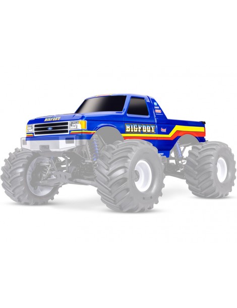 Traxxas Body, X-Monster Ford F-150 (blue) (fits X-Monster)