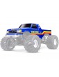 Traxxas Body, X-Monster Ford F-150 (blue) (fits X-Monster)