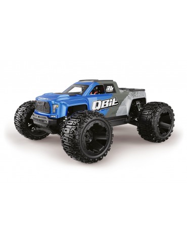 RC modelis Qbit MT 1:16 4WD Monster Truck mėlynas – CyborgShop