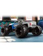 RC modelis Qbit MT Flux 1:16 4WD Brushless Monster Truck mėlynas – CyborgShop
