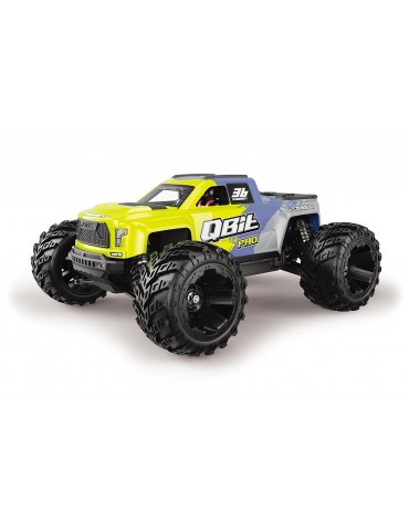 RC modelis Qbit MT Pro 1:16 4WD Monster Truck Fluoro Green – CyborgShop