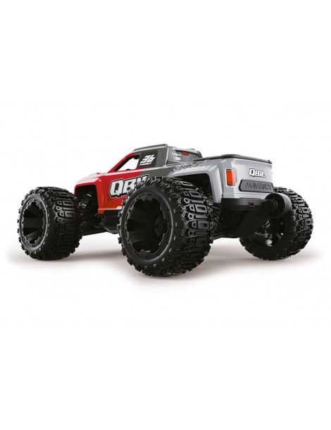 RC modelis Qbit MT 1:16 4WD Monster Truck raudonas – CyborgShop