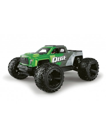 RC modelis Qbit MT 1:16 4WD Monster Truck žalias – CyborgShop