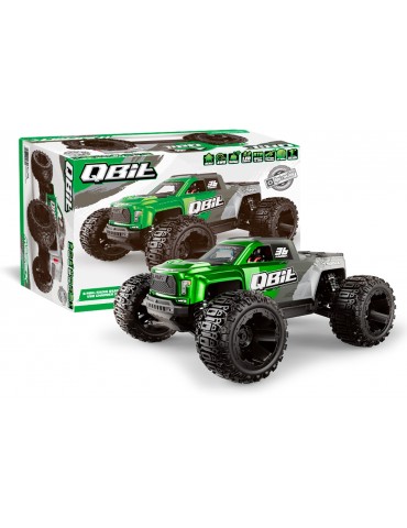 RC modelis Qbit MT 1:16 4WD Monster Truck žalias – CyborgShop