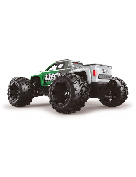 RC modelis Qbit MT Flux 1:16 4WD Monster Truck žalias – CyborgShop