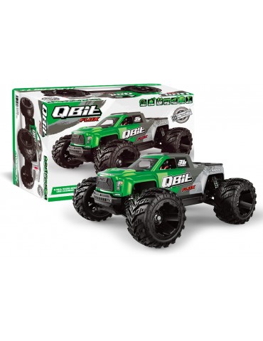 RC modelis Qbit MT Flux 1:16 4WD Monster Truck žalias – CyborgShop