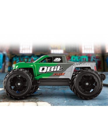 RC modelis Qbit MT Flux 1:16 4WD Monster Truck žalias – CyborgShop