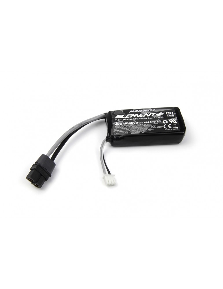Element 7.4V 1600mAh LiPo Battery Pack (XT-60)