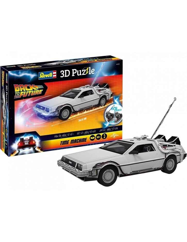 3D dėlionė Time Machine Back to the Future modeliukas Revell – CyborgShop