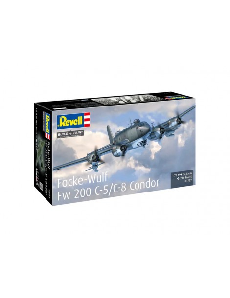 Lėktuvo modelis Focke-Wulf Fw 200 C-5 C-8 Condor 1:72 Revell – CyborgShop