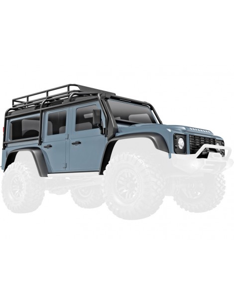 RC kėbulas Land Rover Defender TRX-4M 1:18 šviesiai mėlynas Traxxas – CyborgShop