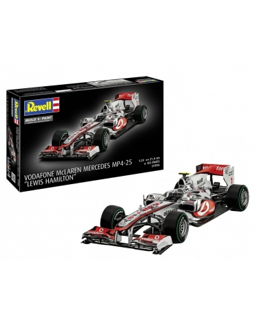 Revell McLaren Mercedes MP4-25 Lewis Hamilton Formule 124 plastikinis modeliukas