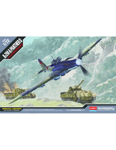 Modeliukai Iljušin Il-2M ir Panther Ausf.D 1:72 Academy – CyborgShop