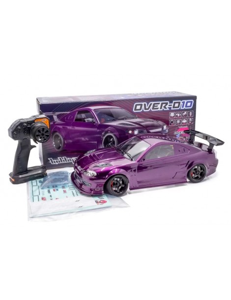 RC Drift OVER-D10 RWD 1/10 RTR modelis - CyborgShop