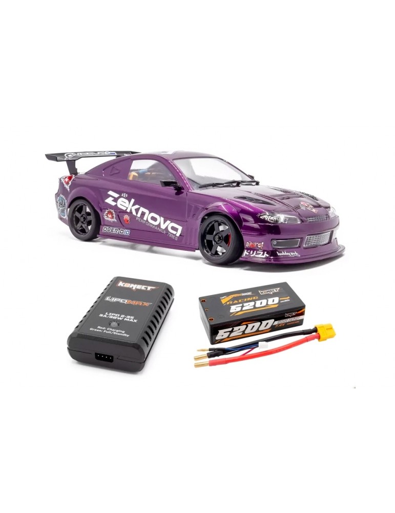 RC Drift OVER-D10 RWD 1/10 RTR modelis - CyborgShop,