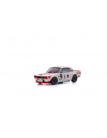 Kyosho Mini-Z Autoscale Skyline 2000GT-R KPGC10 Racing 72 Red No.6 MA020 MZP472R - CyborgShop
