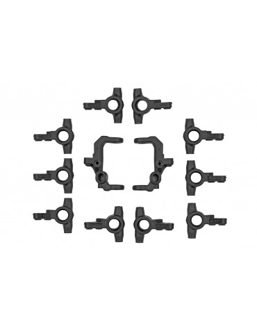 RC10B7 V2 Caster and Steering Blocks