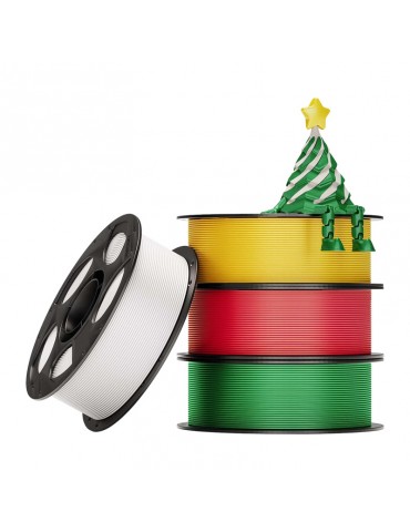 Anycubic Christmas PLA Silk gijų rinkinys 4 spalvų - CyborgShop