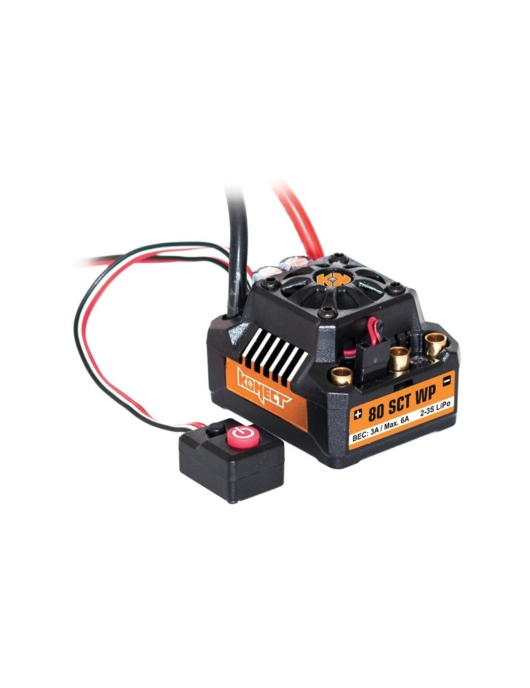 Brushless ESC SCT WP-80A SL BEC 6V/3A 2-3s 1/10 & 1/