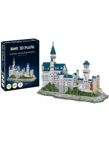 Neuschwanstein Castle 3D dėlionė Revell 00205 surenkamas pilies modelis