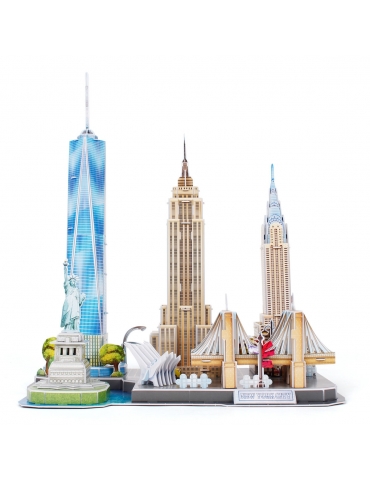 New York Skyline 3D dėlionė Revell 00142 miesto panoramos modelis