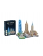New York Skyline 3D dėlionė Revell 00142 miesto panoramos modelis