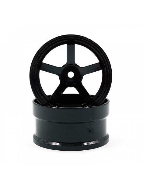 ReveD DP5 Competition +6 Offset ratlankiai juodi 2 vnt. - CyborgShop