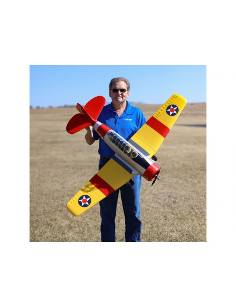 E-flite SNJ-5 AT-6 Texan RC lėktuvas 1.5 m – CyborgShop