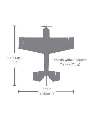 RC lėktuvas Eratix 3D FF 0.45 m BNF Basic – E-flite - CyborgShop