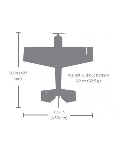 RC lėktuvas Eratix 3D FF 0.45 m BNF Basic – E-flite - CyborgShop