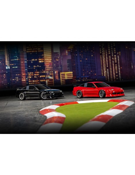 RC modelis Traxxas 4-Tec Drift Nissan 240SX 1:10 RWD juodas – CyborgShop