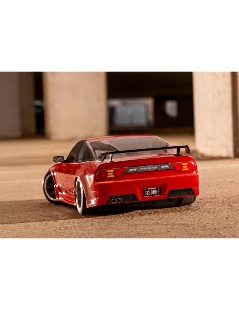 RC modelis Traxxas 4-Tec Drift Nissan 240SX 1:10 RWD raudonas – CyborgShop