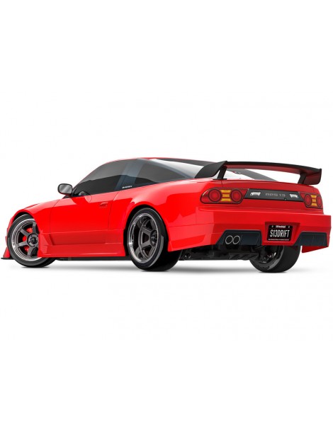 RC modelis Traxxas 4-Tec Drift Nissan 240SX 1:10 RWD raudonas – CyborgShop