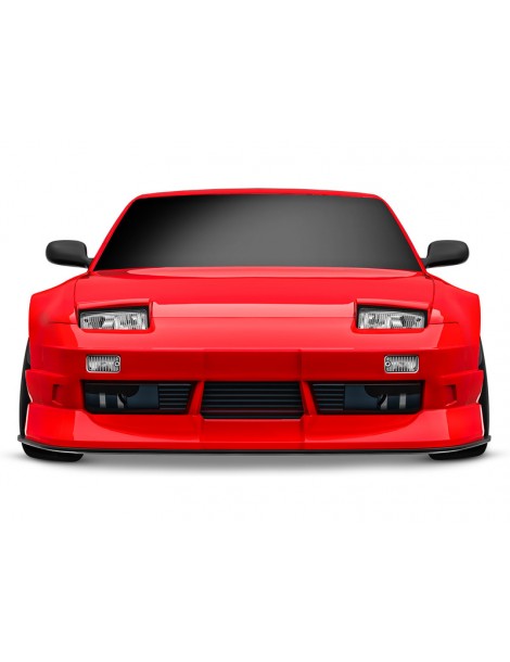 RC modelis Traxxas 4-Tec Drift Nissan 240SX 1:10 RWD raudonas – CyborgShop