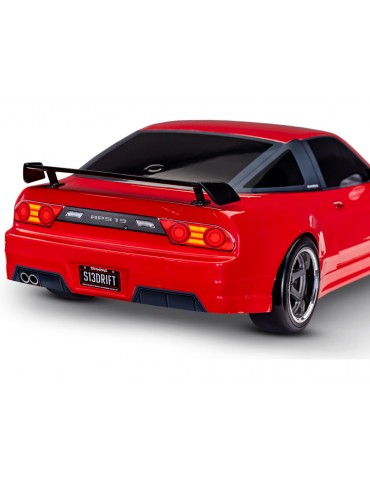 RC modelis Traxxas 4-Tec Drift Nissan 240SX 1:10 RWD raudonas – CyborgShop