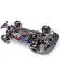 RC modelis Traxxas 4-Tec Drift Nissan 240SX 1:10 RWD raudonas – CyborgShop