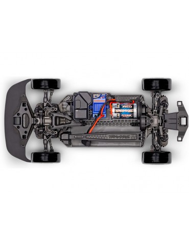 RC modelis Traxxas 4-Tec Drift Nissan 240SX 1:10 RWD raudonas – CyborgShop