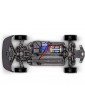 RC modelis Traxxas 4-Tec Drift Nissan 240SX 1:10 RWD raudonas – CyborgShop