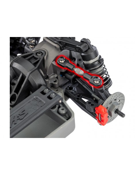 RC modelis Traxxas 4-Tec Drift Nissan 240SX 1:10 RWD raudonas – CyborgShop